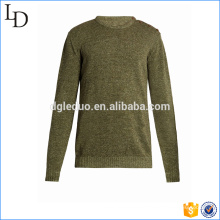 Épaule bouton de fixation Pull en tricot hommes pull design